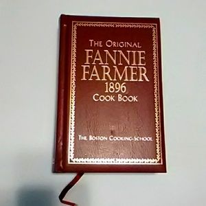 "The Original Fannie Farmer 1896 Cook Book"